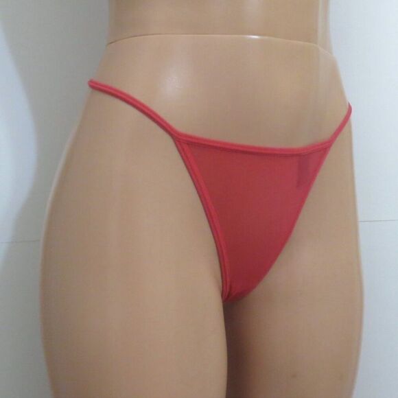 Frederick’s of Hollywood Barberry Exxtreme Microfiber Mini G-String - Picture 3 of 5